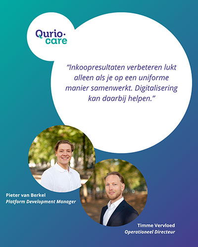 Timme Vervloed, Operationeel Directeur en Pieter van Berkel, Platform Development Manager