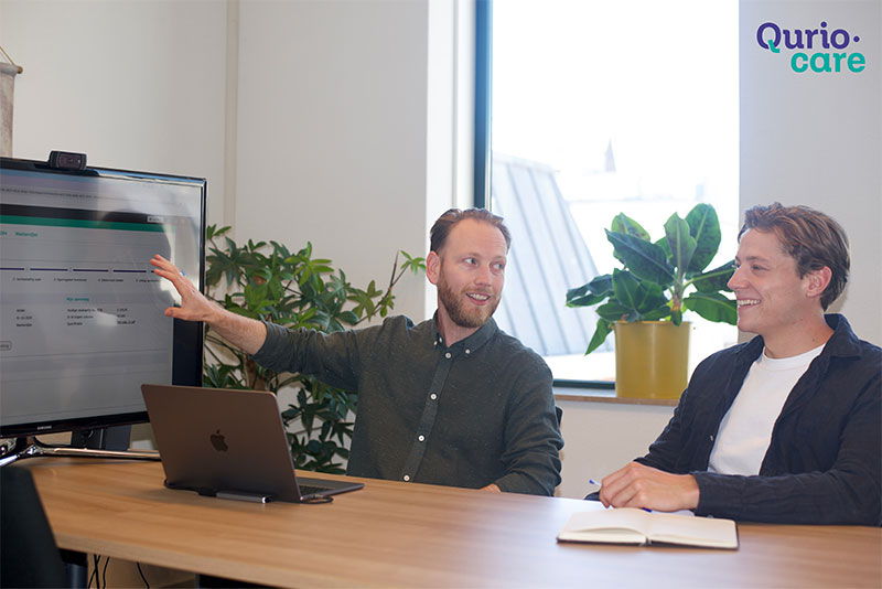 Timme Vervloed, Operationeel Directeur en Pieter van Berkel, Platform Development Manager